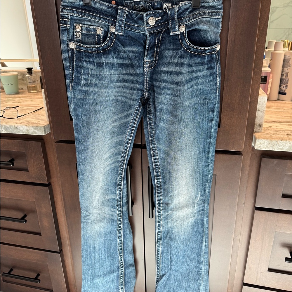 Miss Me Blue Boot Cut Jeans